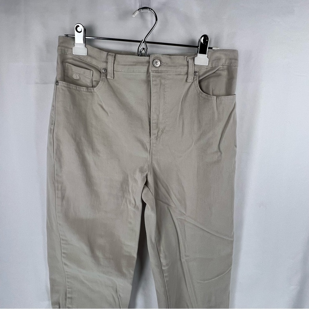 Gloria Vanderbilt - Size 10 - Women's Jeans -Cream - Light Tan -  Amanda Styling - Picture 8 of 11